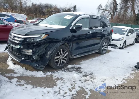 2018 Honda Pilot Elite from USA, damaged, VIN 5FNYF6H00JB043247